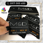 High densitiy woven label 13
