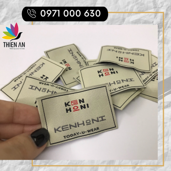 Standard woven label 1