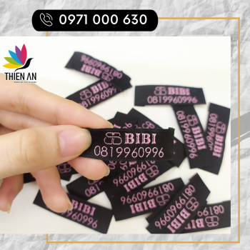 Standard woven label 5