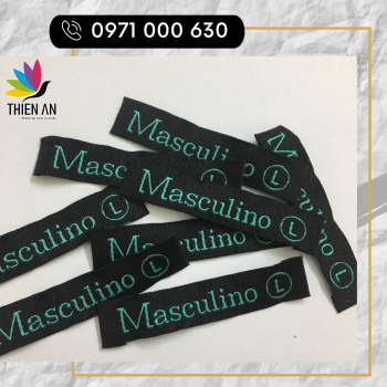 Standard woven label 10