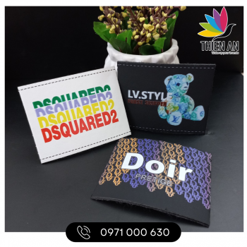 PU LAETHER LABELS 1