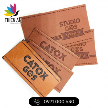 PU LAETHER LABELS 8
