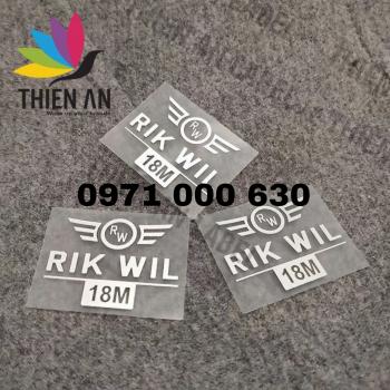 HEAT TRANSFER LABELS 4