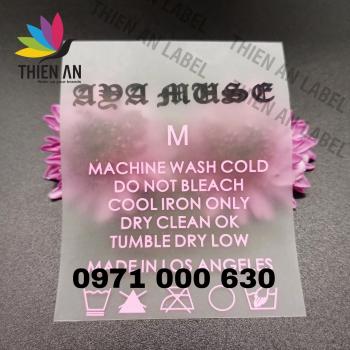 HEAT TRANSFER LABELS 5